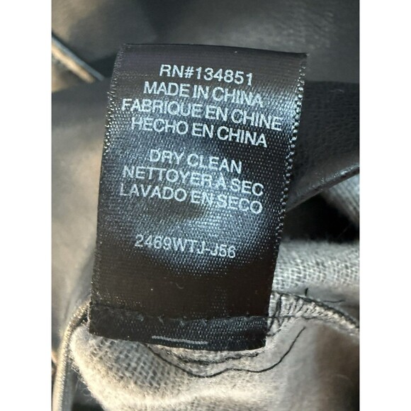 WAYF Mischa Vegan Leather Cargo Pants – Black – Size S – NWOT NEW - Picture 6 of 7